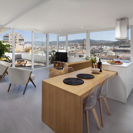 شقة Inmalaga Penthouse Atarazanas المظهر الخارجي الصورة