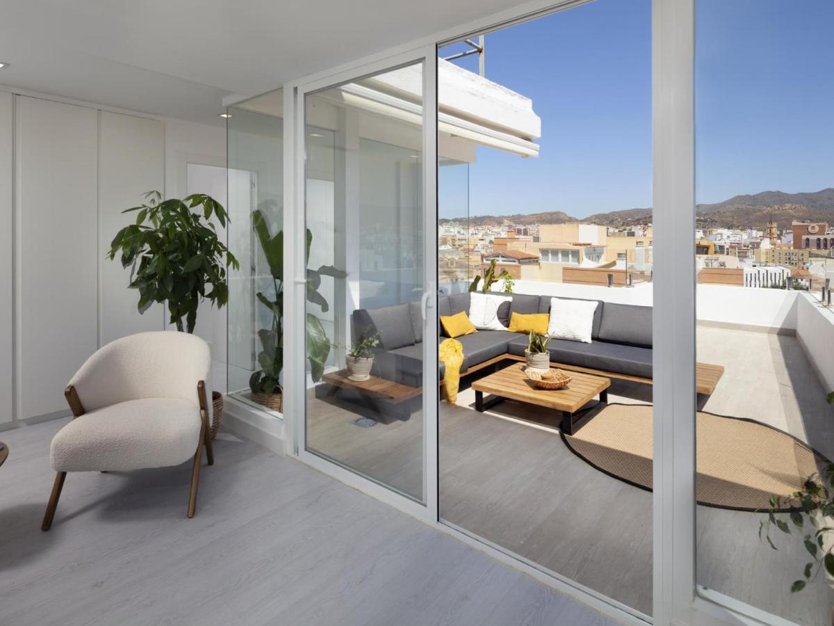 شقة Inmalaga Penthouse Atarazanas المظهر الخارجي الصورة