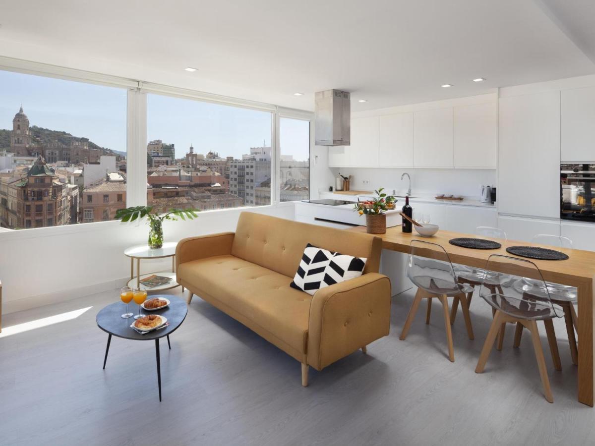 شقة Inmalaga Penthouse Atarazanas المظهر الخارجي الصورة